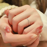 Twisted Pave & Smooth Band Duo | 14K/18K Gold Couple Wedding Rings