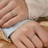 Intertwined Couple Wedding Bands | 14K/18K Gold Lab Diamond Rings | Twisted Design